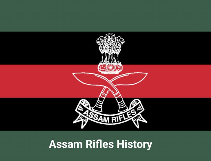 Dhai Murti Assam Rifles history In Hindi, Assam rifles history, Assam Rifles Flag